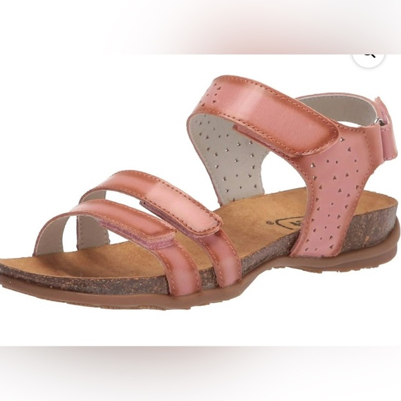 Propet Farrah Leather Sandal, Size 9 Adjustable Straps At Four Points - Picture 1 of 8